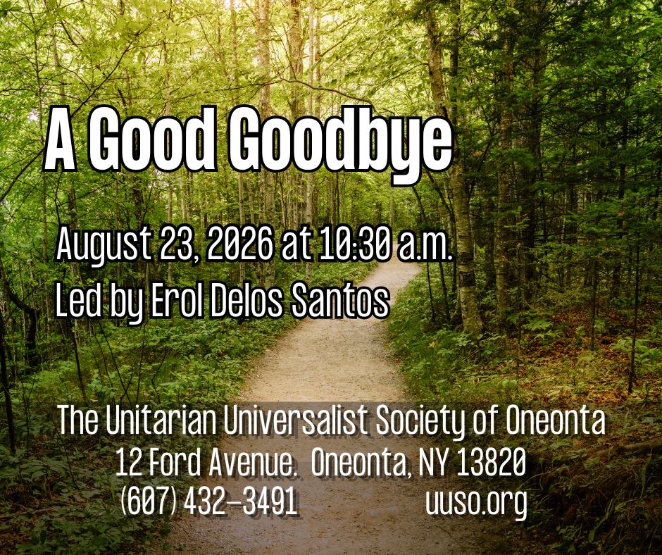 A Good Goodbye